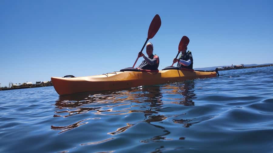 Puno: 2-day Uros Kayak Tour with Homestay at Amantani Island - Meeting the Uro community on floating reed islands