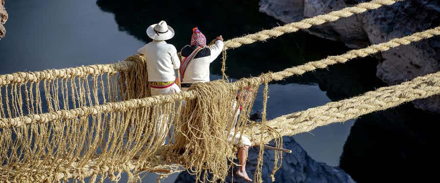 Queswachaka : Tour Inca bridge - Visiting the Queswachaka Inca suspension bridge