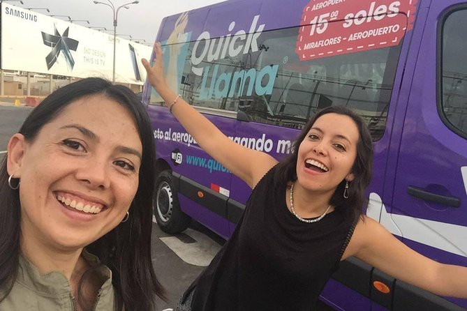 QuickLlama: Door-to-door transfer from Lima Airport to Miraflores - What the driver service is like