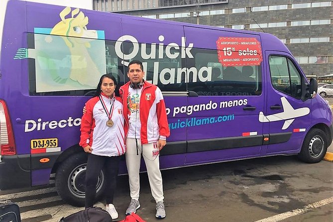 QuickLlama: Door-to-door transfer from Miraflores to Lima Airport - Why the low fare offers good value