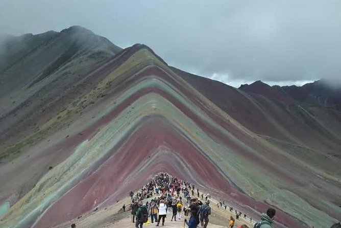 Rainbown mountain cusco 1 Day - The 1.5-hour climb to Rainbow Mountain
