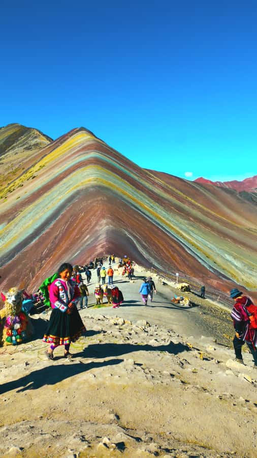 rainbown mountain Vinicunca 1 day - The 90-minute walk to the colored mountain