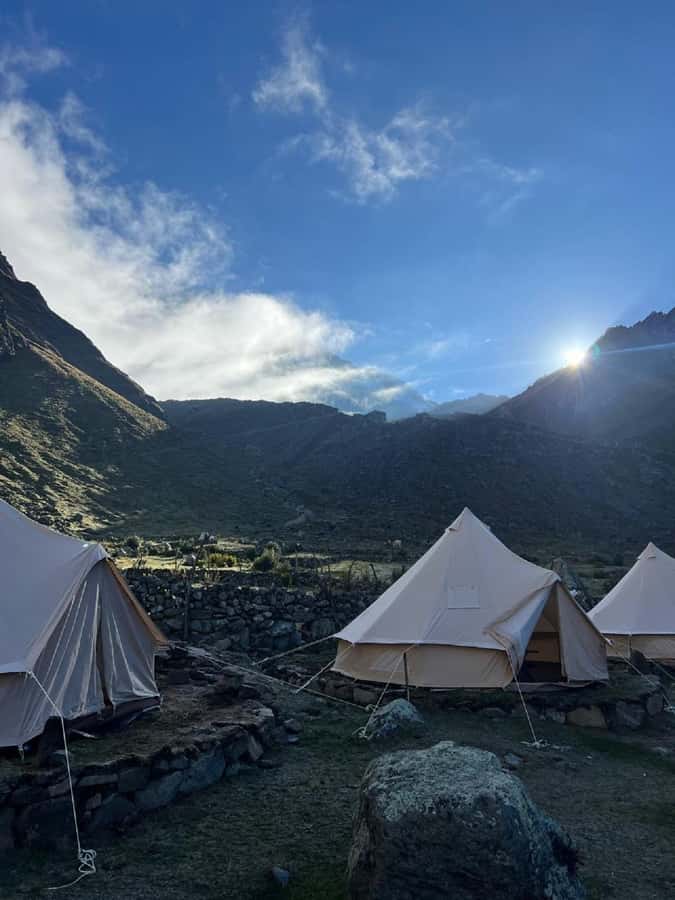 Salkantay trek to Machu Picchu – 5D/4N – Premium - Camping, food, and what to carry