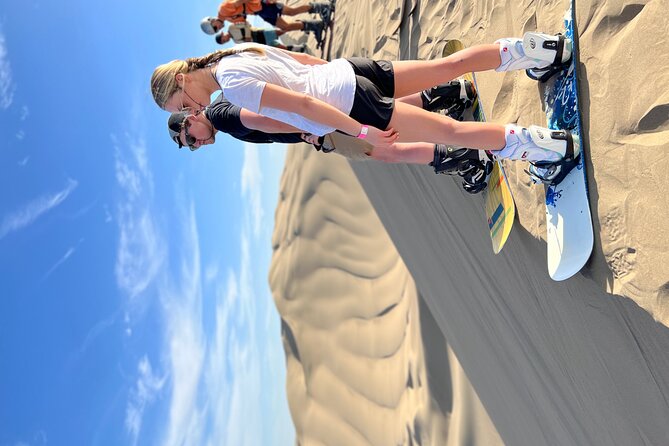 Sandboard and SandSki Experience in Huacachina - The sunset stop among Huacachina’s dunes