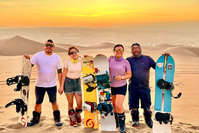 Sandboard and SandSki Experience in Huacachina - Meeting at 2:40 PM and getting fitted