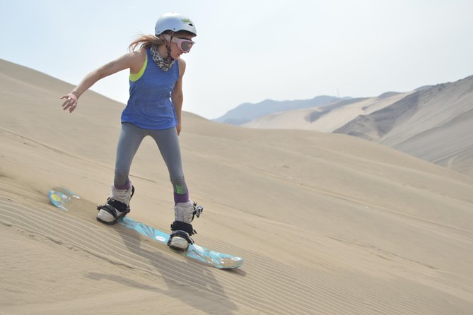 Sandboarding and Off Road in Lima (National Park Lomas de Ancón) - Learning to sandboard without snowboarding experience