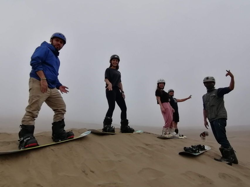 Sandbording in Lima - Dune views toward Lima and the Pacific
