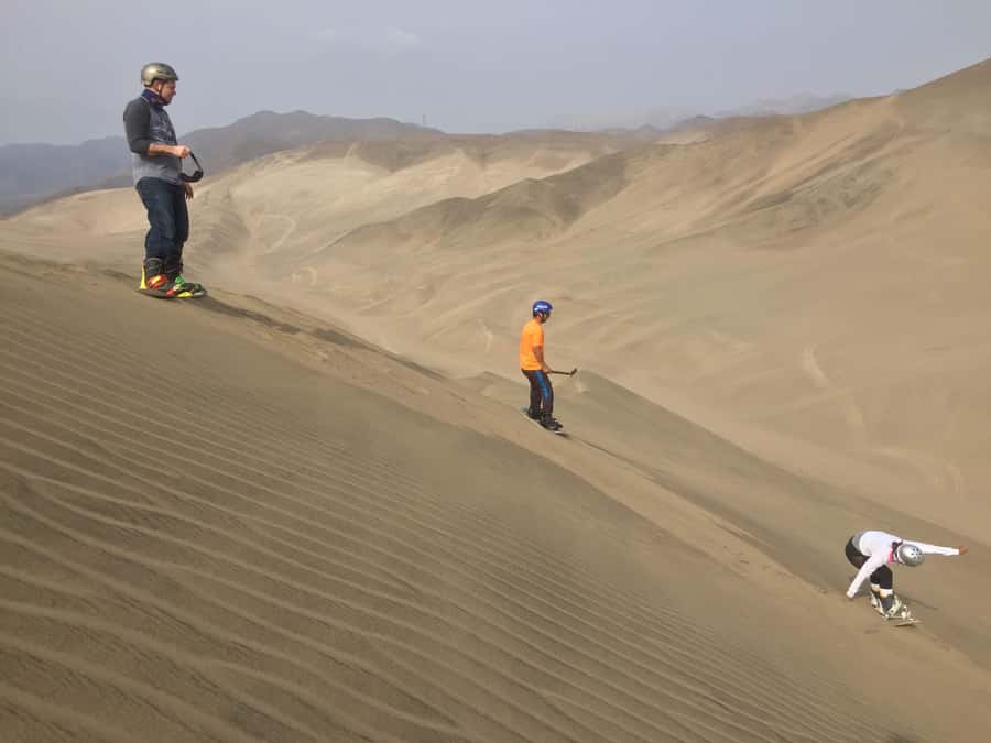 Sandbording in Lima - Who will enjoy this most