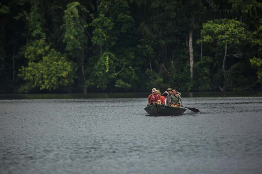 Sandoval lake 2 Days / 1 Night - Reaching Sandoval Lake by boat