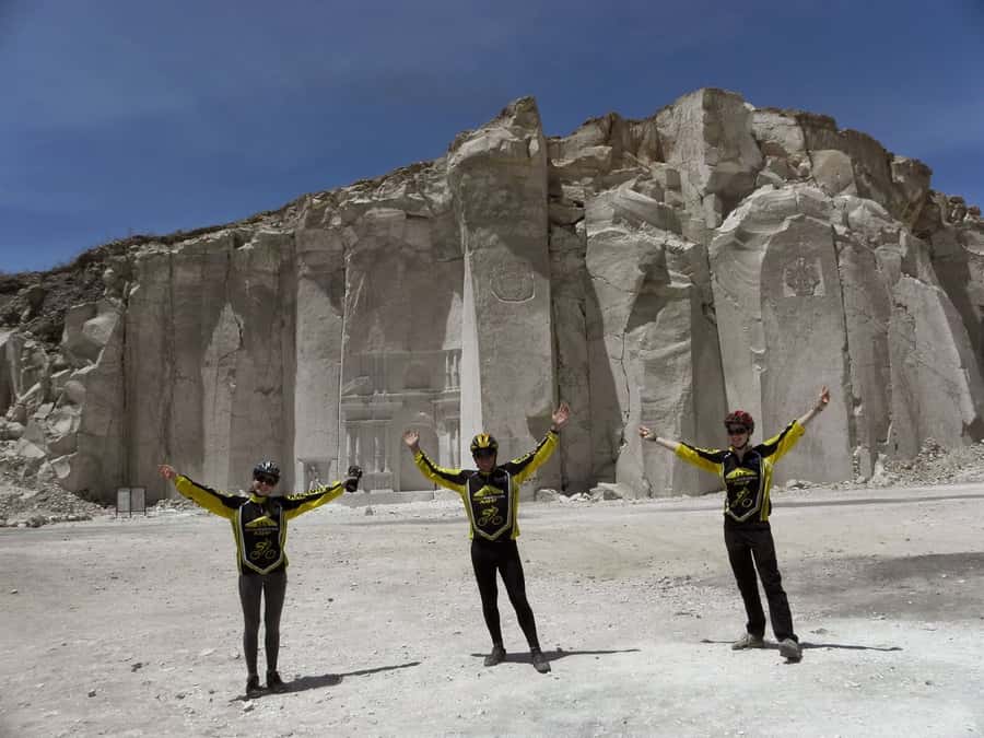 Sillar Stone Tour from Arequipa - Walking through the Culebrillas quarries
