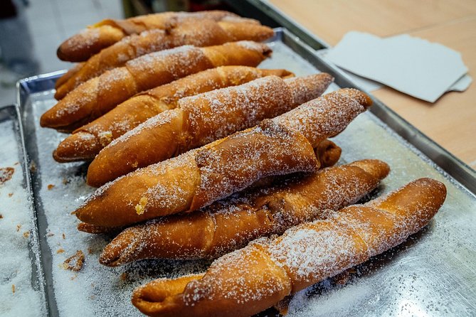 The 10 Tastings of Lima With Locals: Private Street Food Tour - Turrón beside Plaza San Martín
