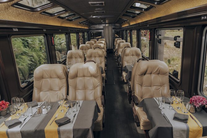 The First Class Machu Picchu Train by Inca Rail - The rail journey through the Sacred Valley