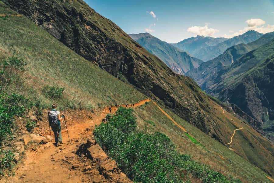 Trek to Choquequirao 4 days - Day two: the long-awaited arrival at Choquequirao