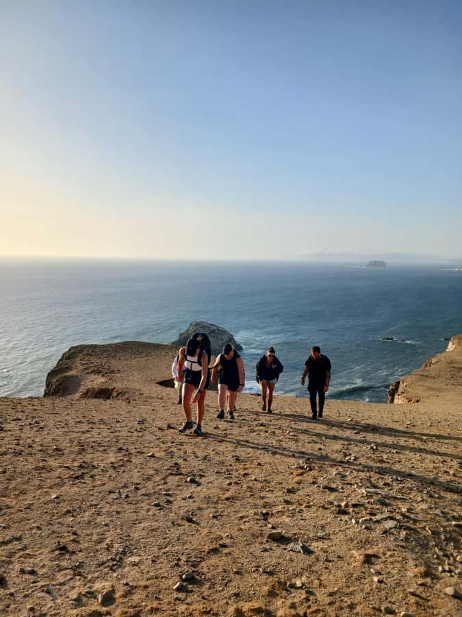 TREKKING GOLDEN SHADOWS - Sunset: beautiful, but check the viewpoint
