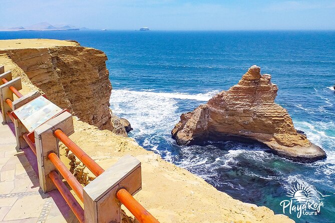Visit the Paracas National Reserve on a SCOOTER - Playa Roja and the reserve’s most memorable color