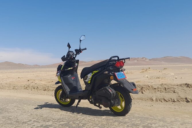 Visit the Paracas National Reserve on a SCOOTER - The Cathedral and the coastal formations