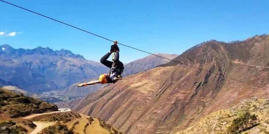 Zipline over the Sacred Valley Trip - Raqchi and the 40-minute ride from Cusco